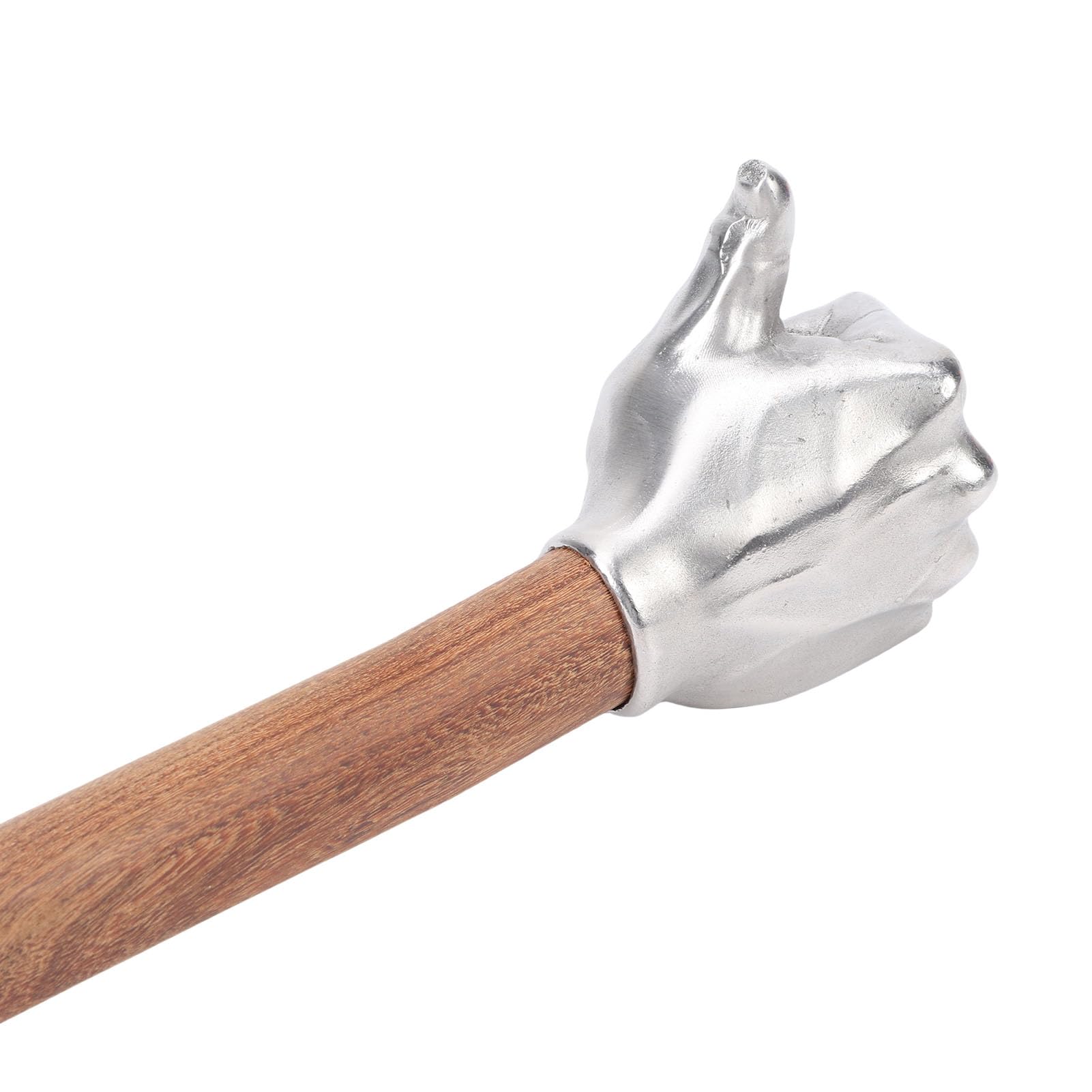 Dpofirs Dekorativer Faust Hammer, Edelstahl-Faust-Form-Hammer, Geeignetes Handwerkzeuge-Hardware-Werkzeug, für Leichte Aufgaben Im Notfall (Daumenkopf)