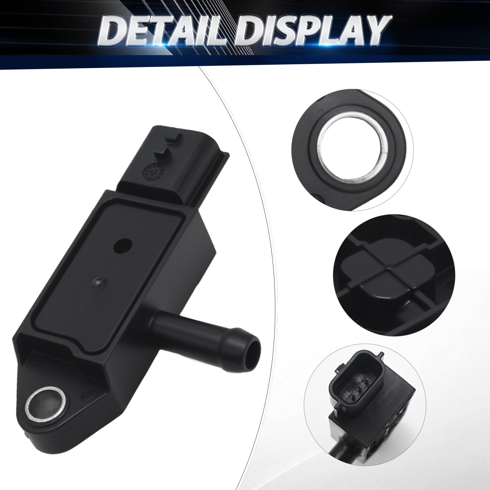 DPF Sensore pressione differenziale scarico per Renault Grand Scenic 2009-2016 44 06 819 4420807 H8200741321
