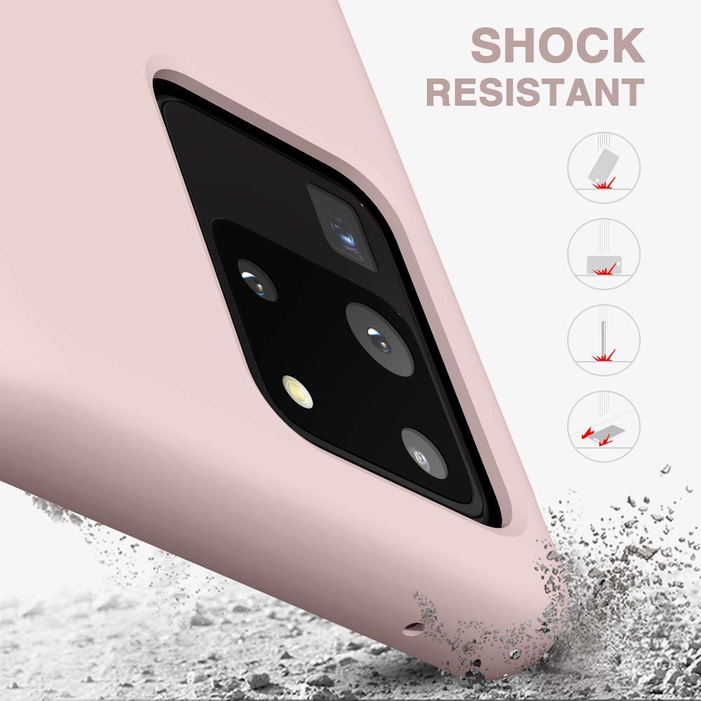 Garegce Cover Compatibile con Galaxy S20 Ultra, Trasparente Silicone Antiurto Bumper Sottile TPU e PC, AntiGraffio Protettiva Case Custodia