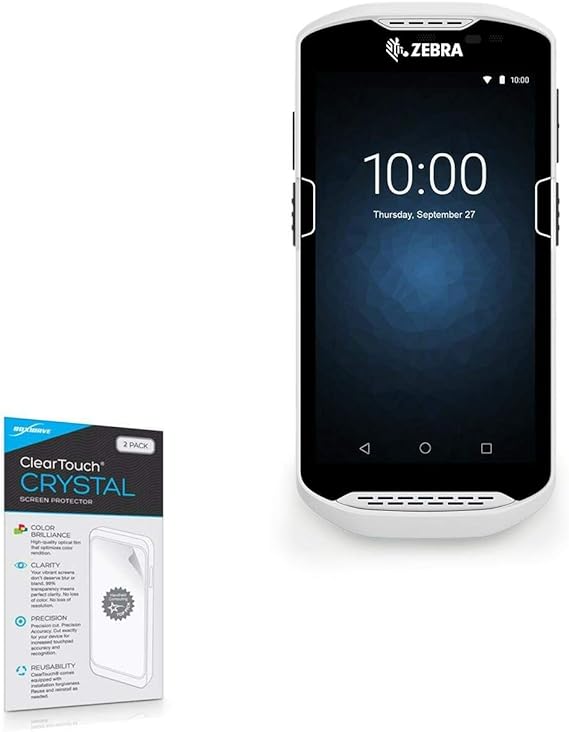 BoxWave Screen Protector Compatible with Zebra TC52