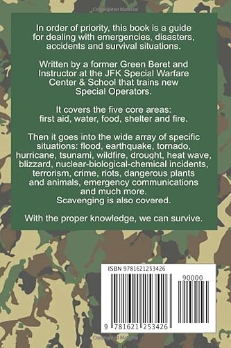 image for The Green Beret Pocket-Sized Survival Guide: First Aid, Water, Food, S