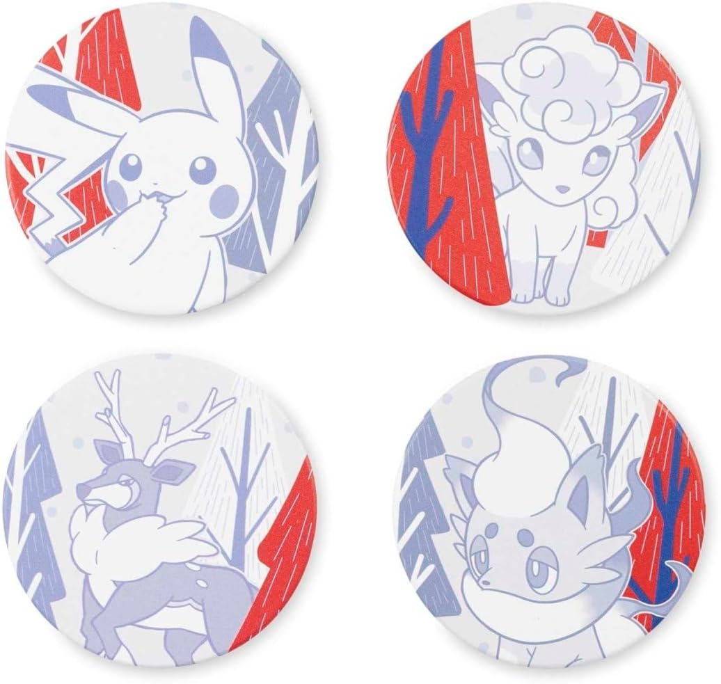 Pokémon Center: Pokémon Winter Woodland Coasters (4-Pack)