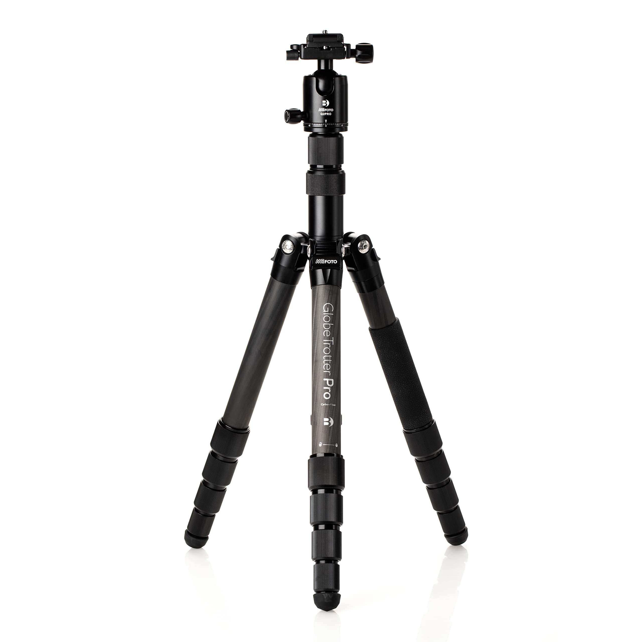 Benro MeFOTO Carbon Fiber 6 in 1 Tripod Globetrotter Pro 26 LB Load BMGTPROCBLK