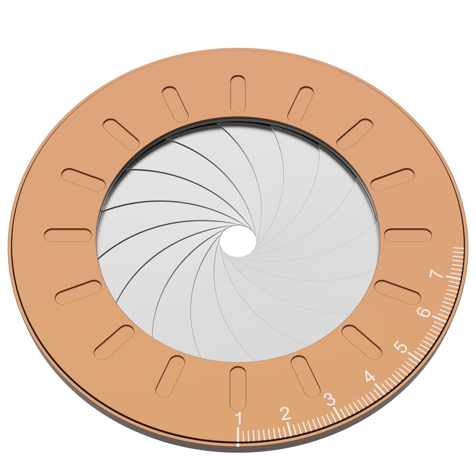 Circle Drawing Maker, Adjustable Circle Drawing Tool, Aluminum Alloy Round Circle Template, Plotter Rotatable Plotting Tools for Carving Woodworking, Drawing Circular Measurement