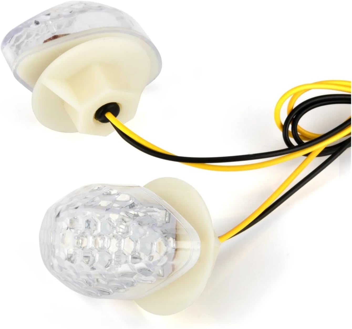 Universal 2Pcs Motorcycle Led Turn Signal Indicator Light Lamp Bulb Blinker Flashers For Ho&nda CBR 600RR 1000RR 2004-2007 05 Indicators Lamps