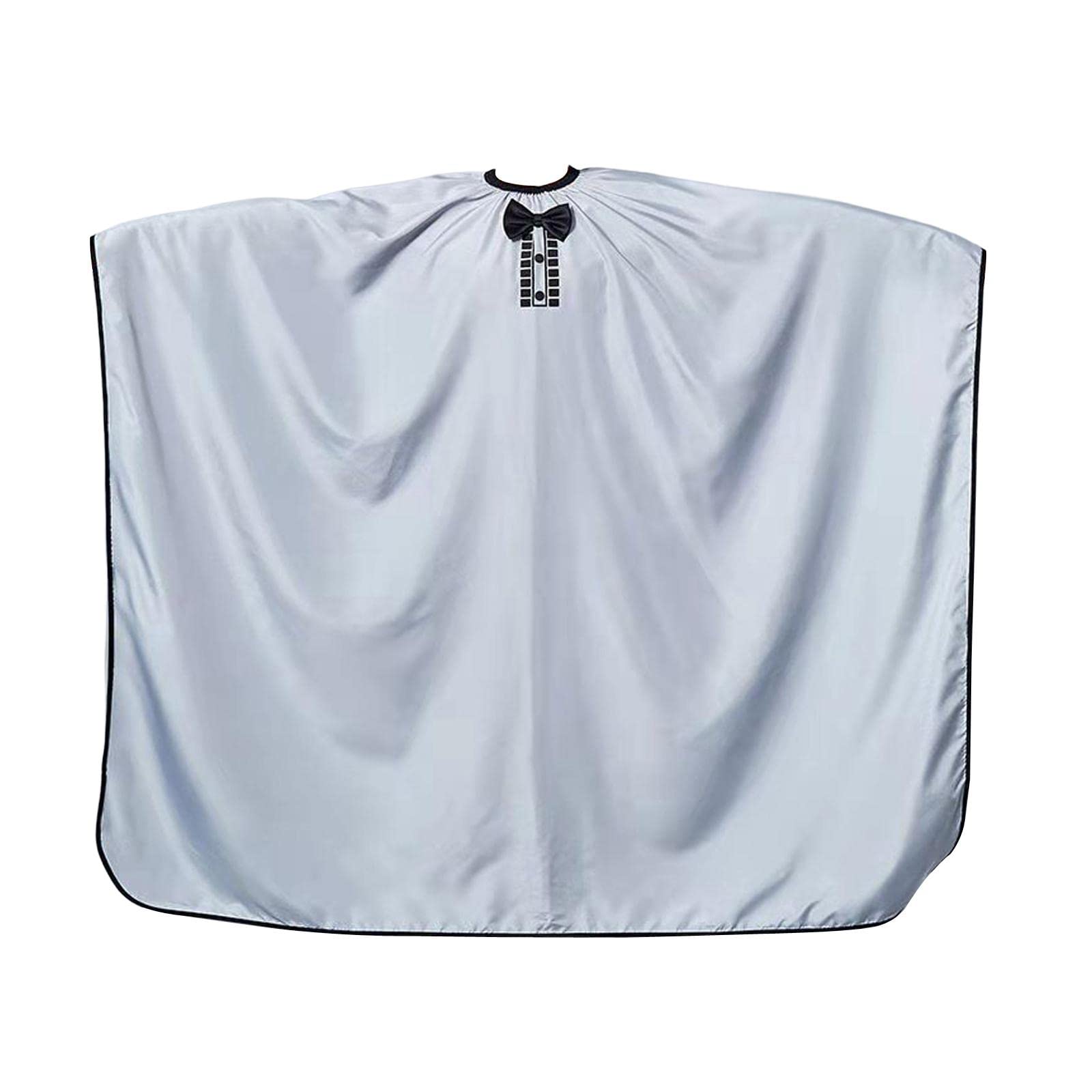 SAZ DEKOR Hair Cutting Apron Extra Large with Adjustable Neckline for Hair Styling Grey-image-14
