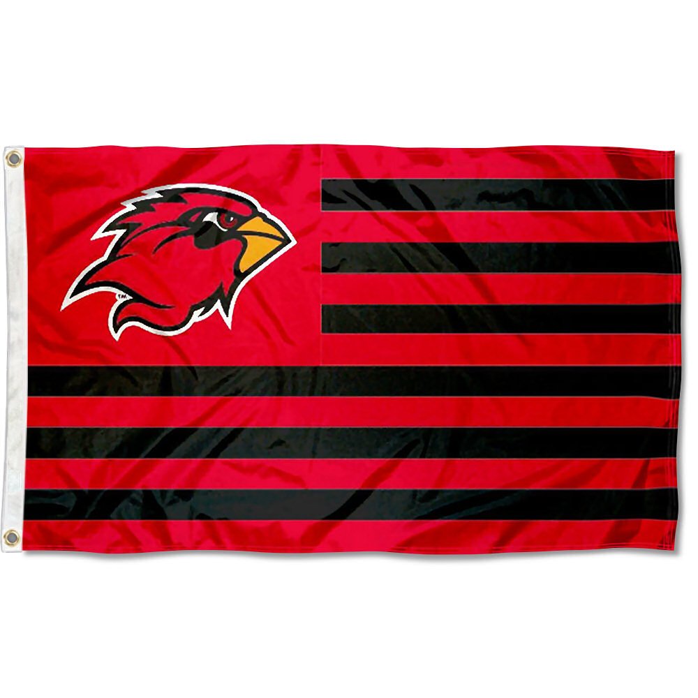 Lamar Cardinals Texas State Flag - 3x5 Feet Polyester Flag With Double-Sided Logo, Metal Grommets (Officially Licensed)