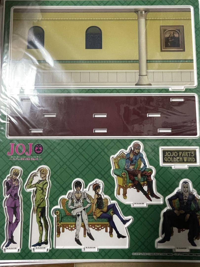 ジョジョの奇妙な冒険 黄金の風 アクリルジオラマセット B TVアニメ「ジョジョの奇妙な冒険 黄金の風」アクリルジオラマ