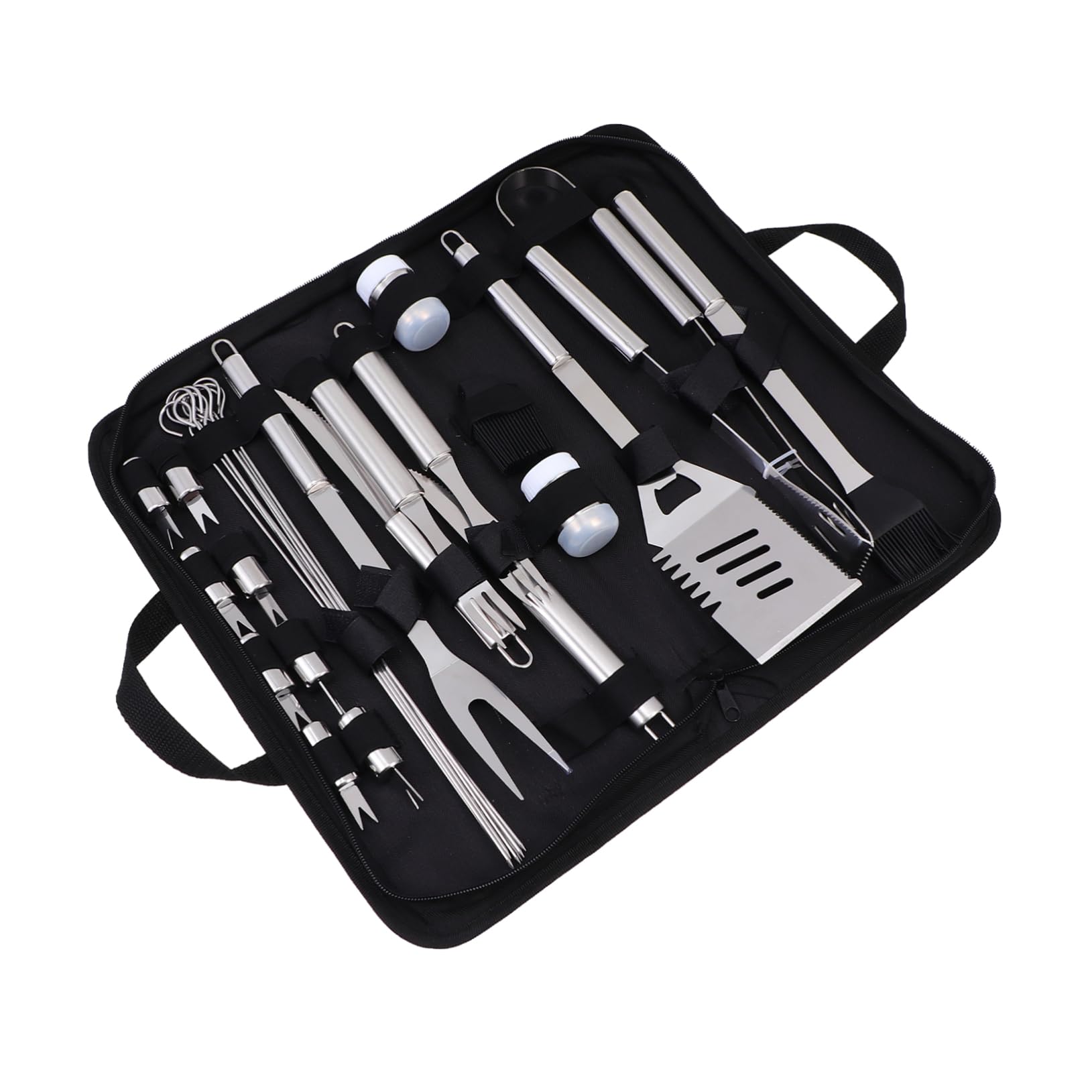 Toyvian Kit Utensili Barbecue Acciaio Inossidabile Strumenti Outdoor Camping Accessori Cucina Utensili Per Barbecue Kit Di Per Per