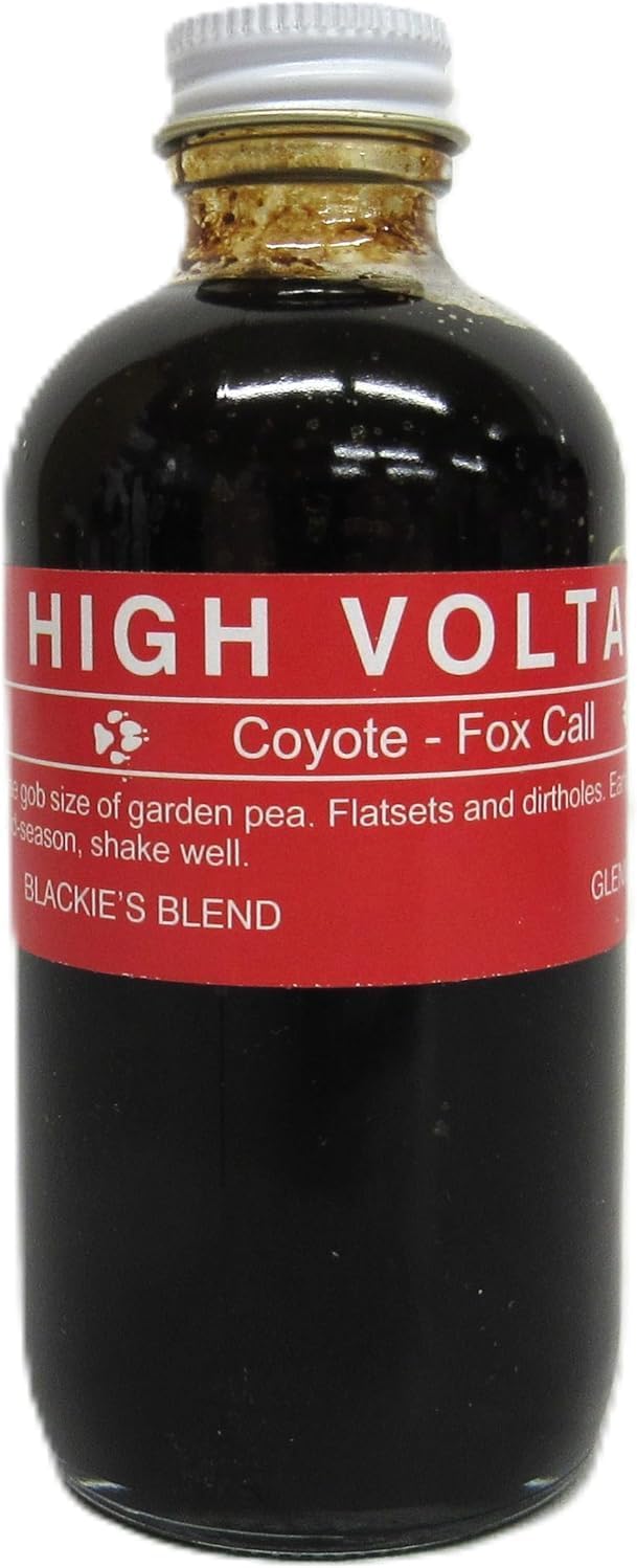 High Voltage - Early Season Coyote Call - Blackies Blend 4 Ounce Bottle