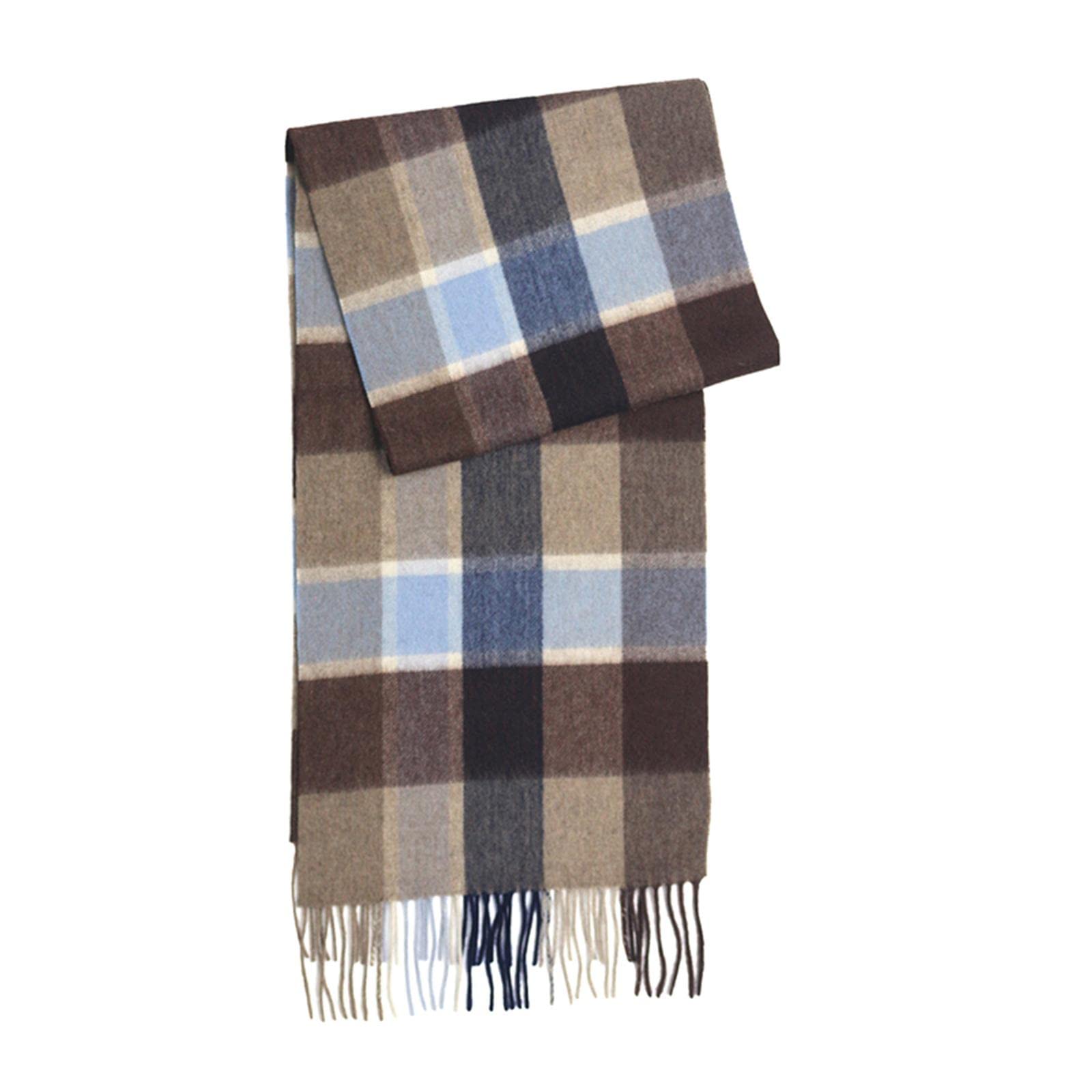 UKKO Kaschmirschal Winterfrauen-Kaschmir-Männer Warme Foulard-Wollschals