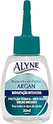 Alyne, Reparador de Pontas, Hidratação Intensiva, 30 ml, Verde