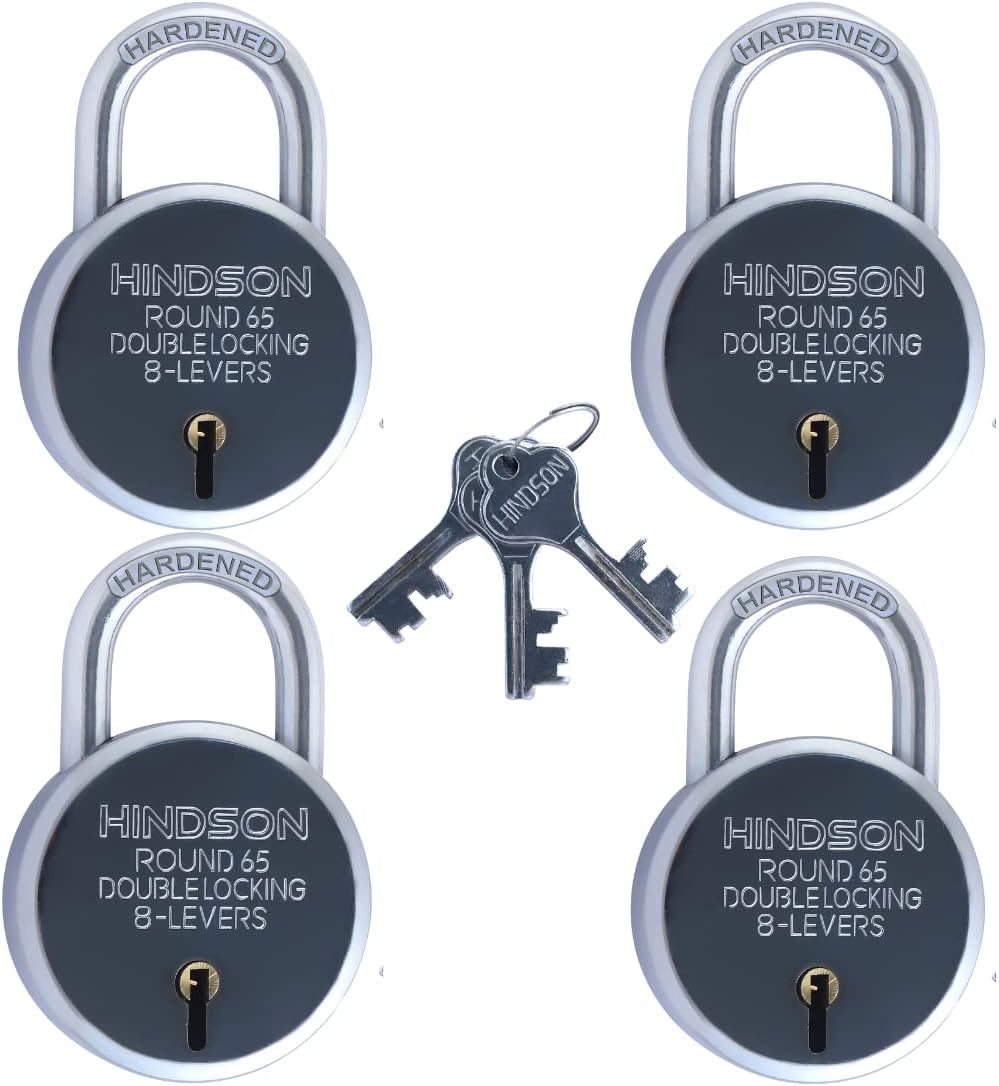 proson Multiple Lock with Common Single Same Master Key (Set of 10 pcs