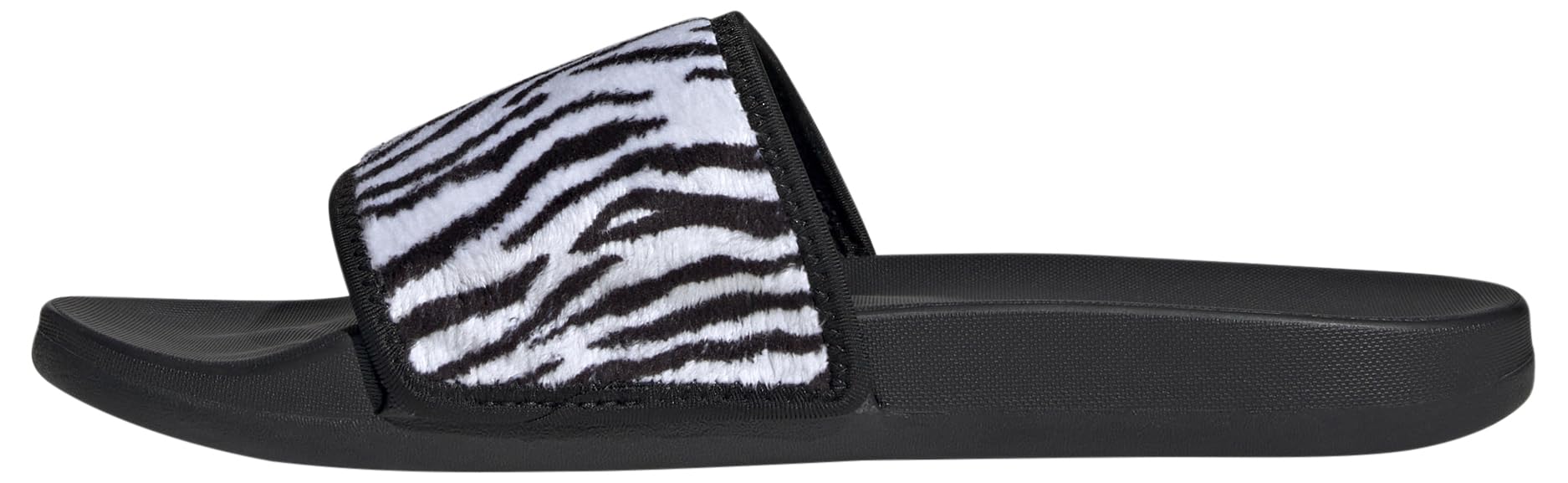 Adidas Sportswear Women's Black Comfort Adilette Sliders Size 9