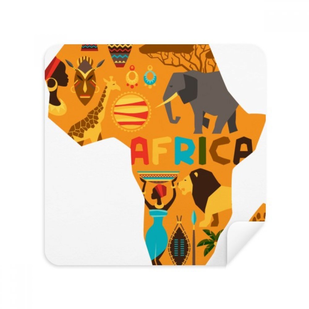 Écran éléphant d'Afrique propre sans traces grâce à ce chiffon de suédine - 3