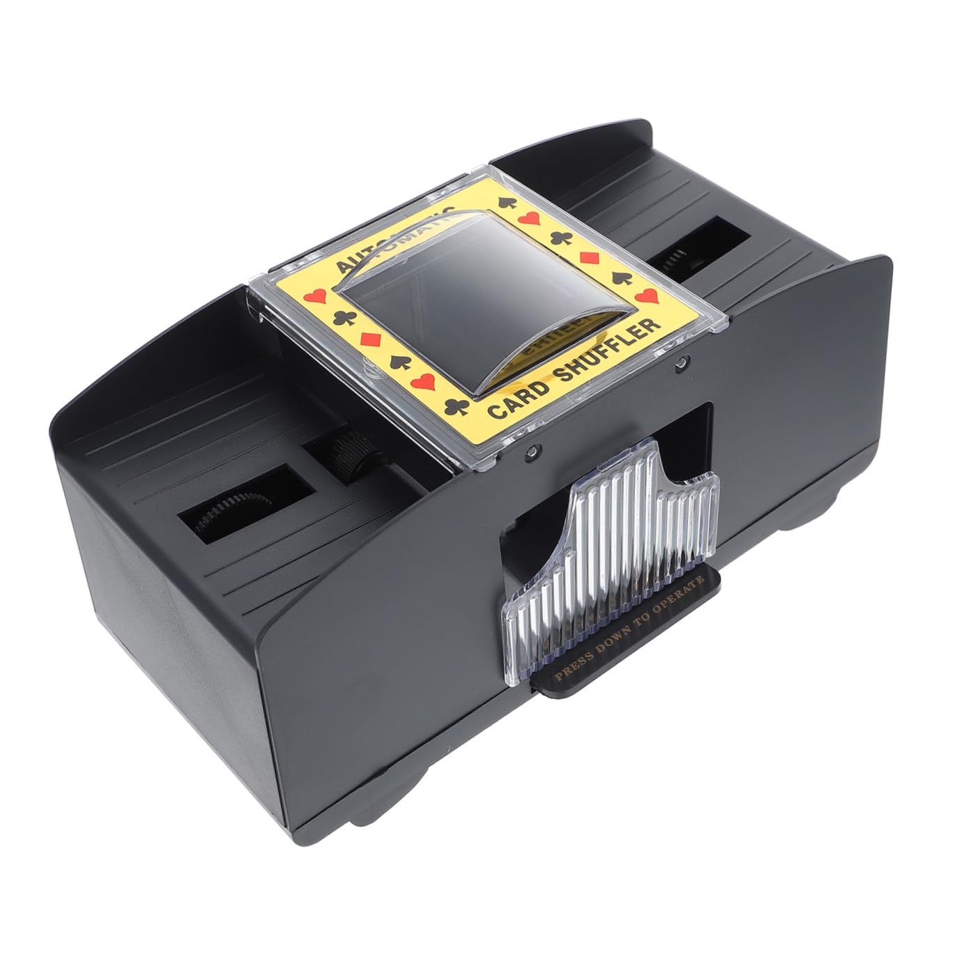 Mischiacarte Automatico Elettrico per Poker e Bridge, Nero