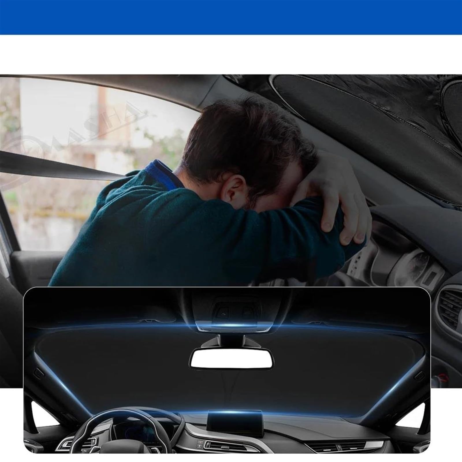 Parasole Auto Parabrezza Tenda Da Sole Per Mazda Per CX-30 2019 2020 2021 2022 2023 Per CX30 Parasole Pieghevole Visiera Parasole Parabrezza Parasole