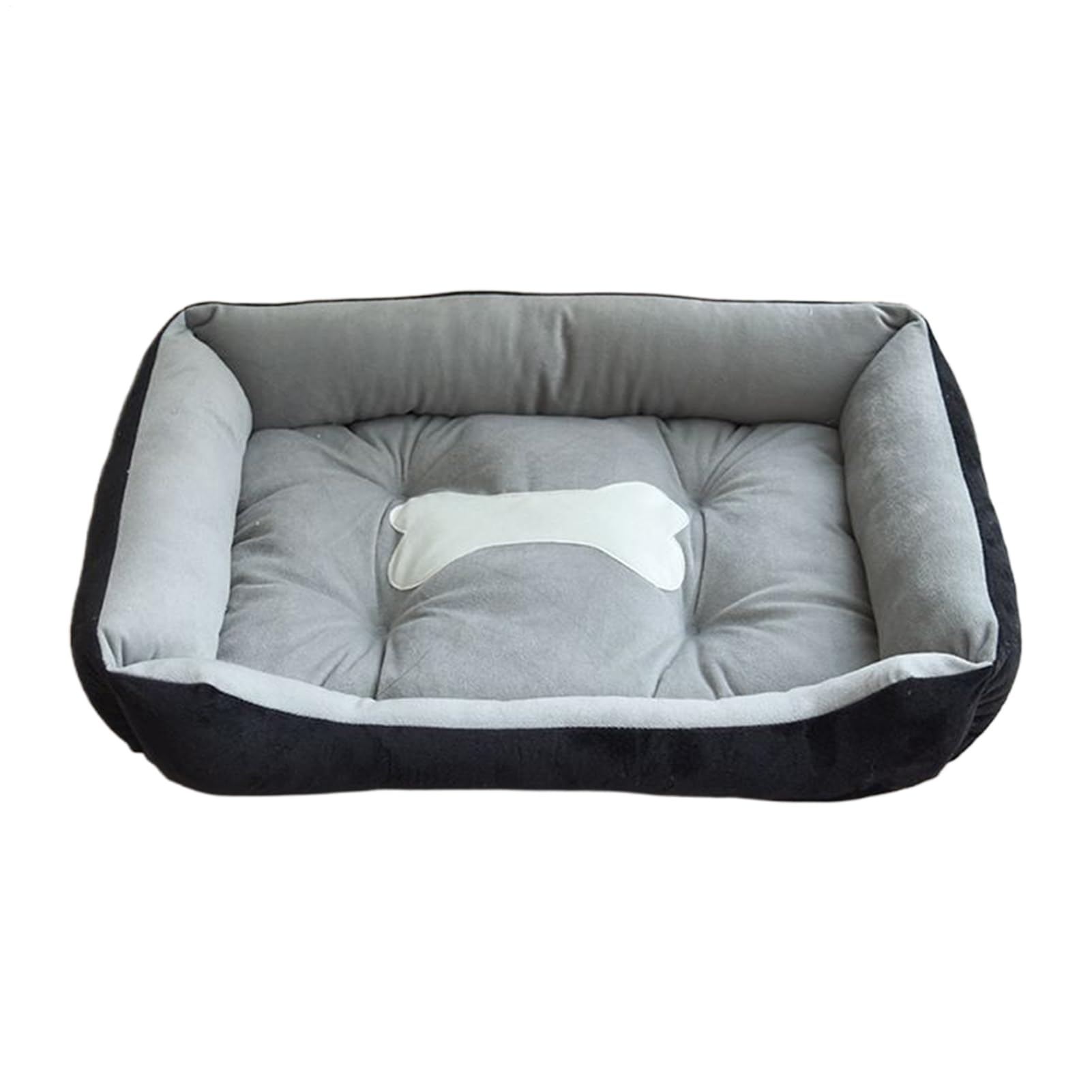 Cama Ortopédica Canina Peluche Antideslizante Y Lavable | Cama Para Perros Mayores Con Fondo Antideslizante Para Cachorros Y Perros Pequeños A Medianos Interior Sala Balcón Hogar