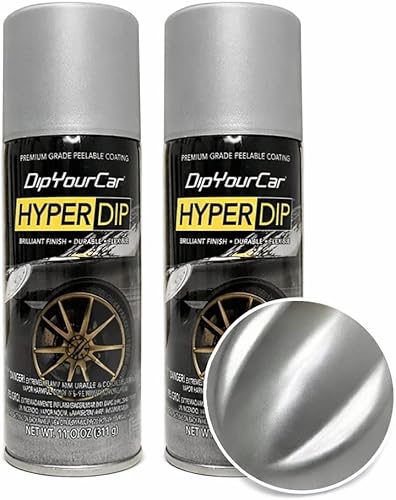 Miniatura 16 de DipYourCar HyperDip Pintura - lata de pintura en aerosol para automóviles con acabado de inmersión - Protección de pintura removible y desprendible