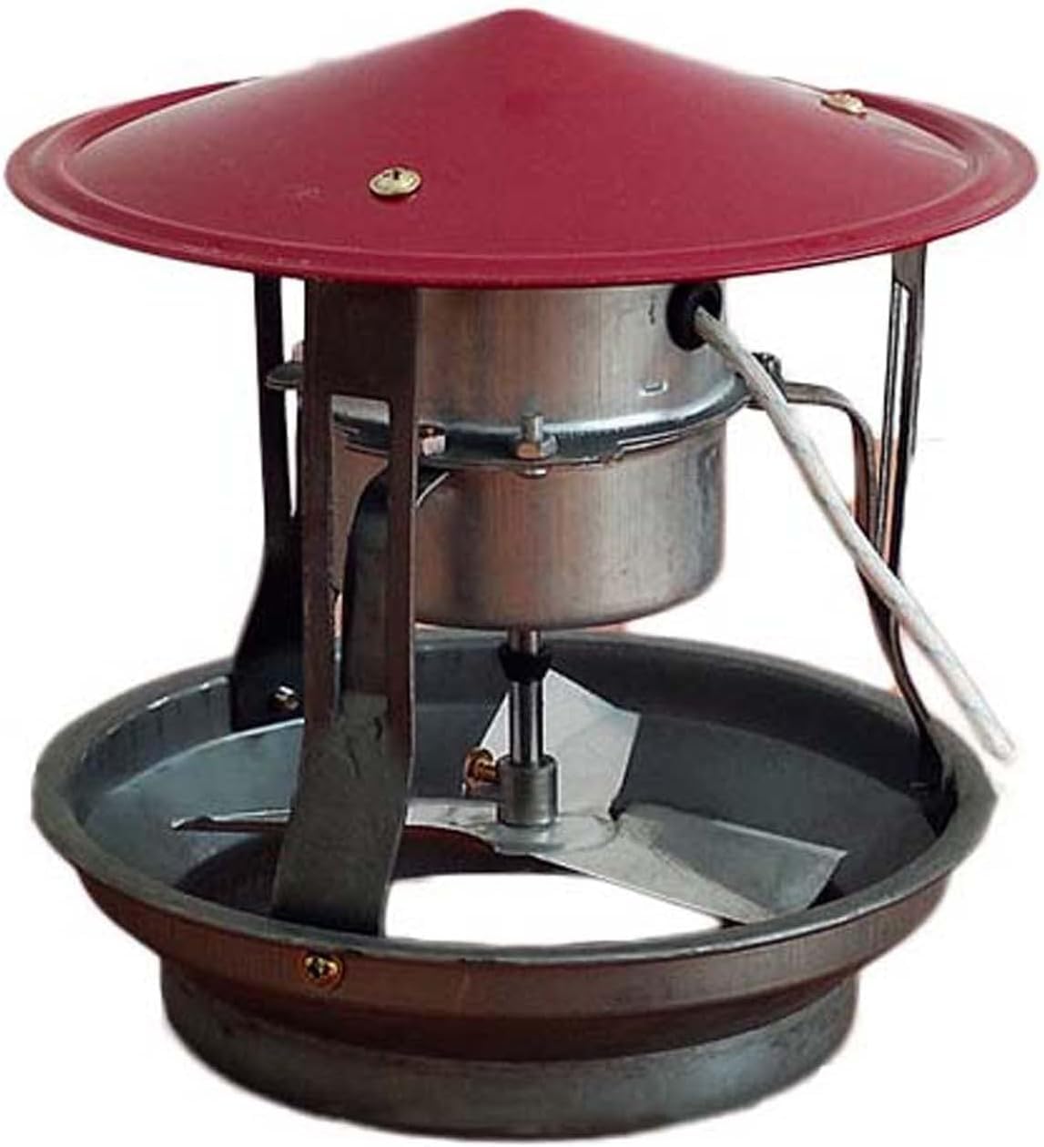 GYEQXKT Chimney Cowl Cap Smoke Extractor Blower, 40W Electric Ventilation for Fireplace Flue Exhaust