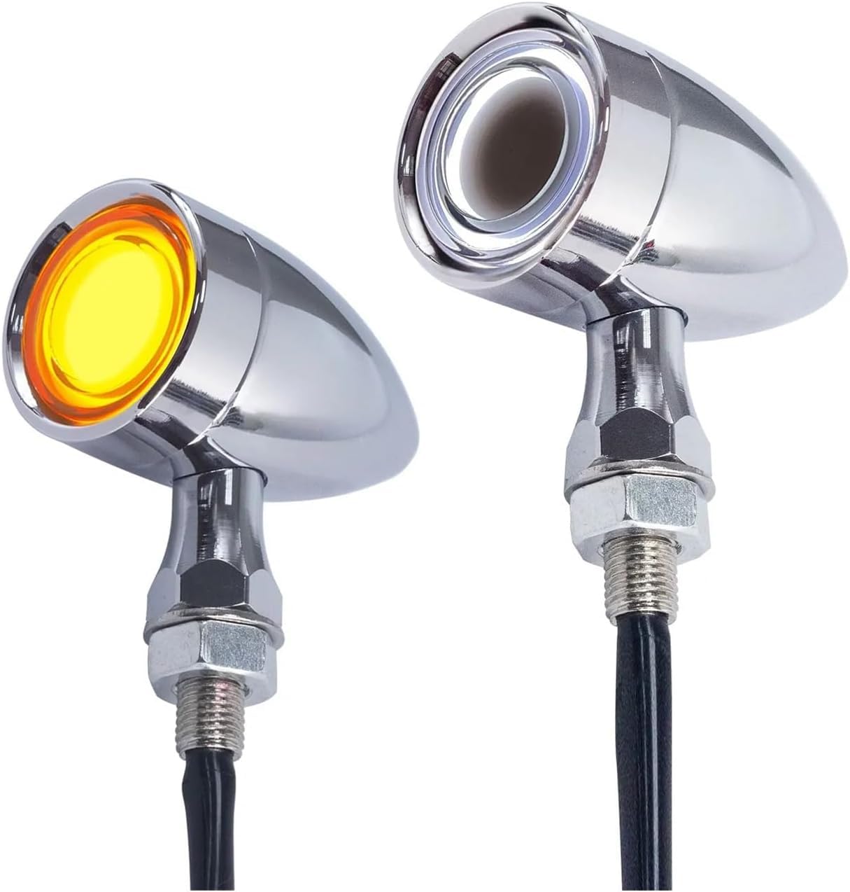 Luz trasera para motocicleta chopper para renovar luces de freno e intermitentes 8