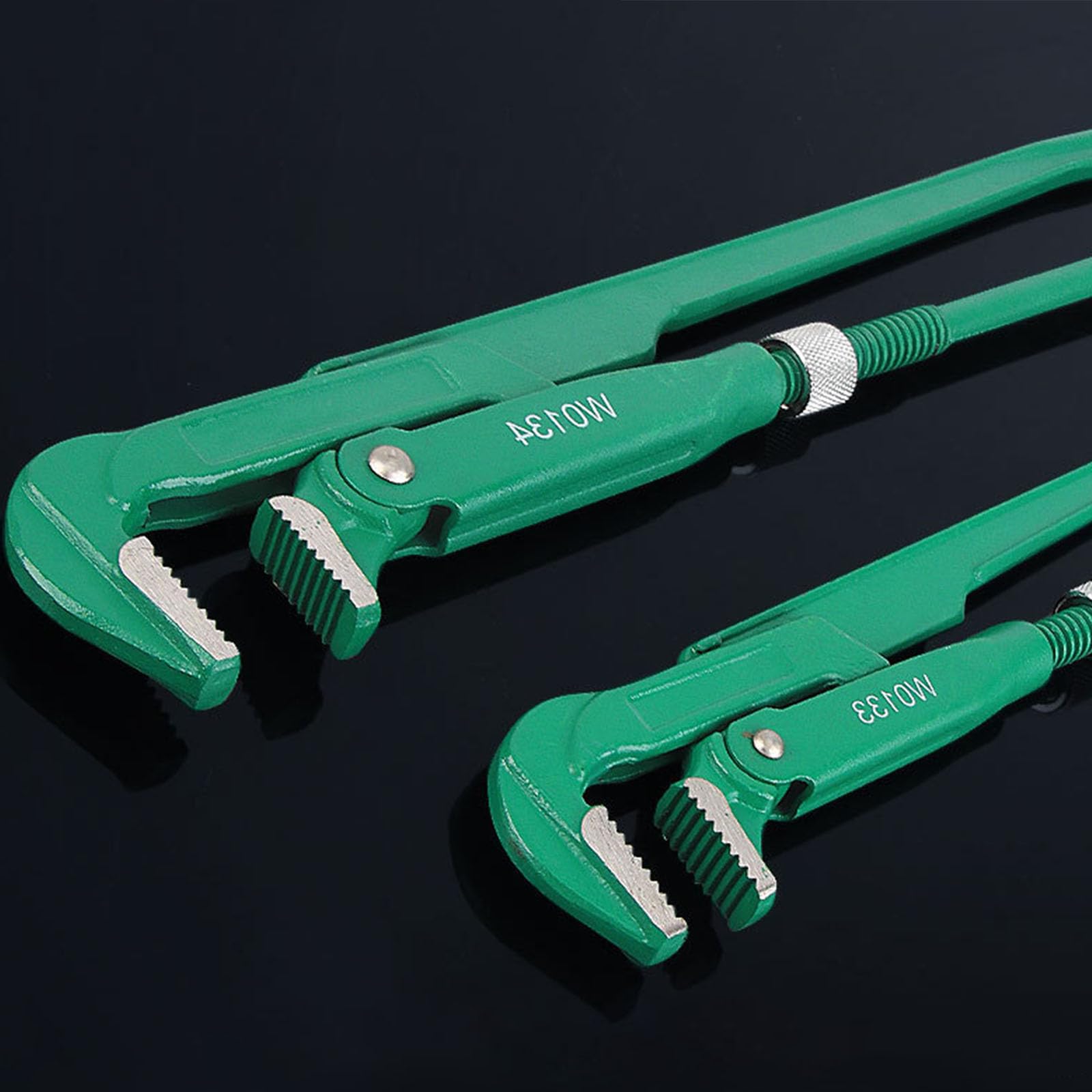 Llave de tubo resistente, alicates de instalación de fontanería, llave de abrazadera ajustable de gran apertura