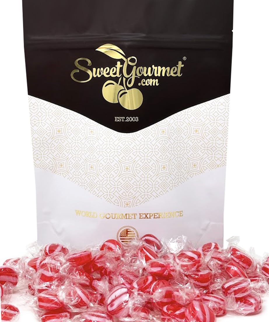 Amazon.com : SweetGourmet Striped Cinnamon Disc Wrapped | Hard