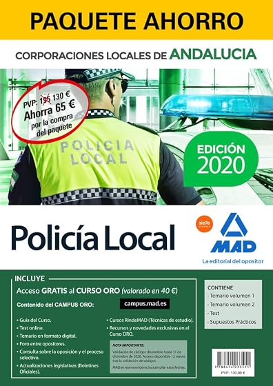 Paquete Ahorro Policia Local de Andalucia