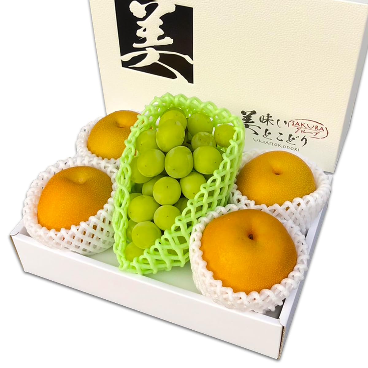 Amazon.co.jp: 美味いとこどり 梨 シャインマスカット ギフトセット
