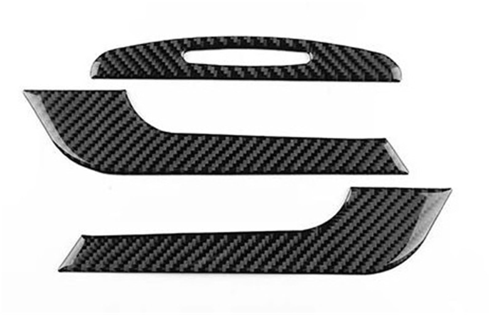 for Chrysler 300 300C 2011 2012 2013 2014 Real Soft Carbon Fiber Sticker LHD RHD Car Central Control Cup Panel