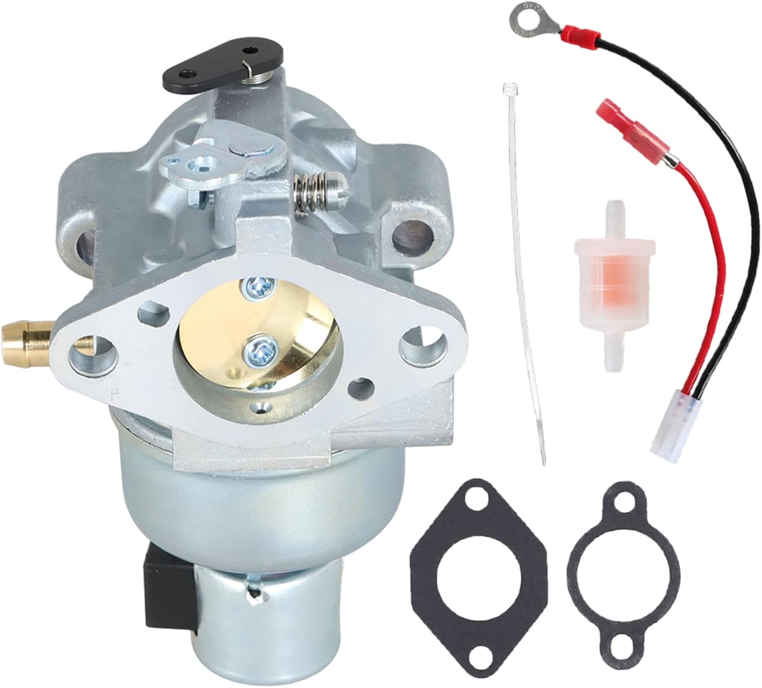 Ricambio Carburatore Kohler 22-26HP Carburatore Nuovo Per Motori Kohler KT725, KT730, KT735, KT740, KT745 Serie 7000 - 26HP, Garanzia 2 Anni Carburatore Aftermarket Alluminio - Foto 9