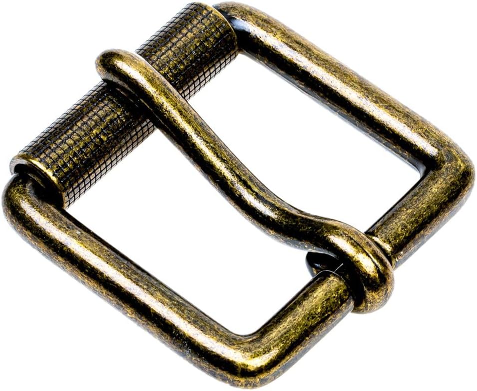 1.5"(38mm-40mm) Belt Buckle Roller Single Prong Heavy Duty Replacement Buckle Belt Accessories - Image 2