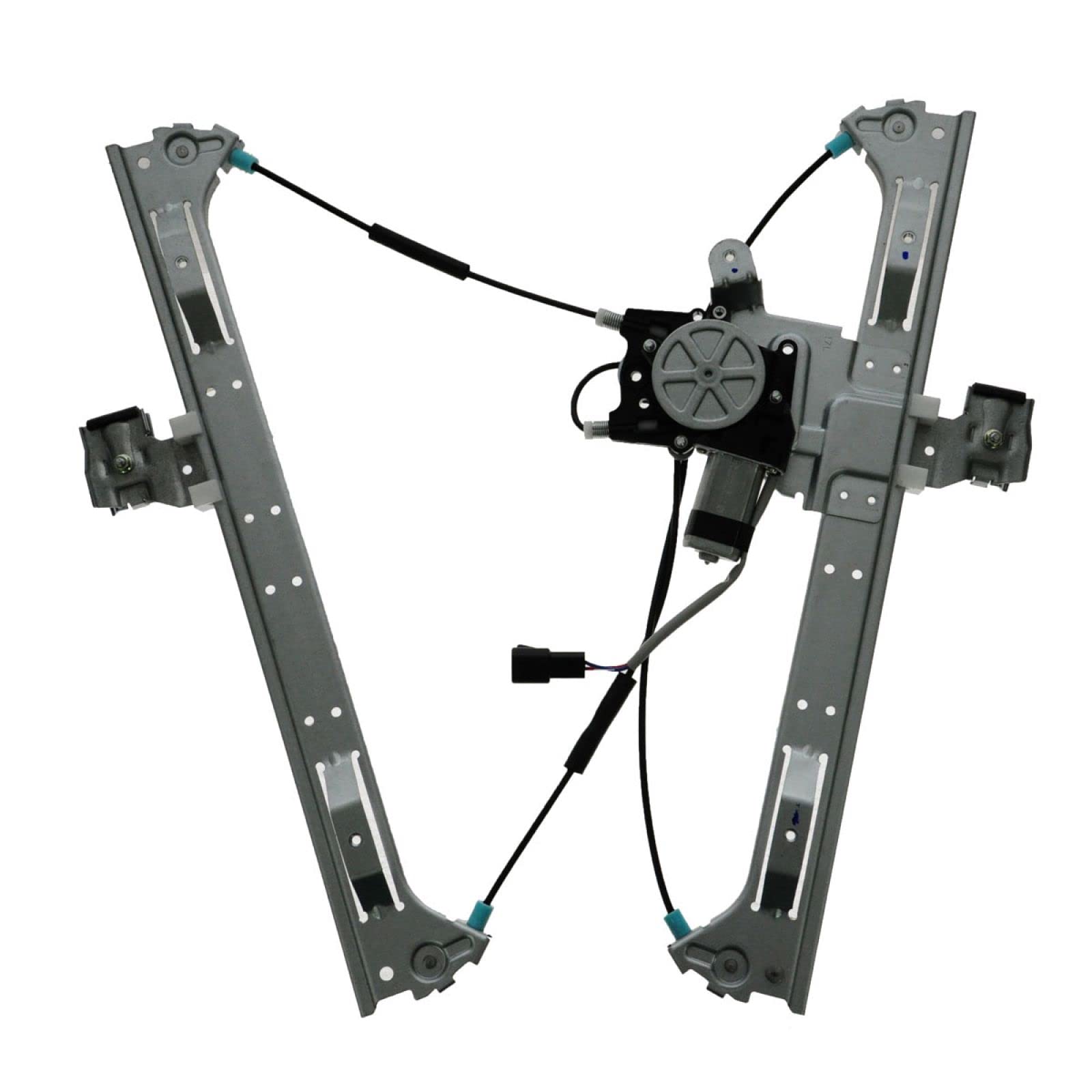 TRQ Front Door Power Window Regulator w/Motor Driver Side Left LH