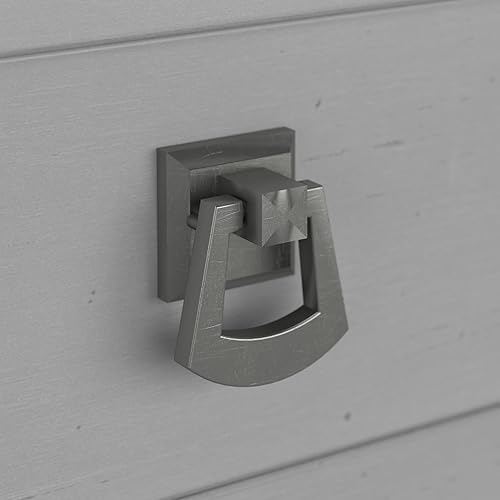 Miniatura 8 de Bush Furniture Salinas - Escritorio para computadora con gabinete  Mesa de estudio con cajones, armarios y bandeja extraíble para tecladoportátil