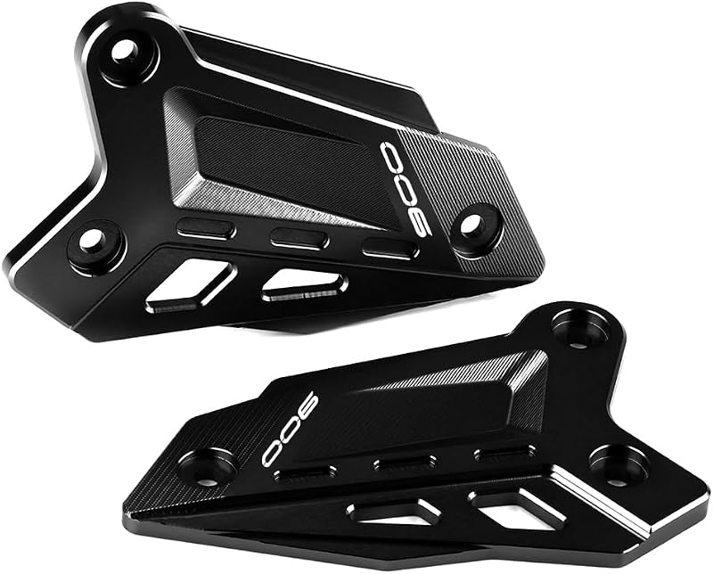 Modeer Kawasaki Z900 2018-2025 Z900SE Motoros CNC Lábtámasz Védő Saroktárcsa Fekete Alumínium Kiegészítő
