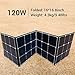 BLUETTI Portable Power Station with Solar Panel included AC50S 500Wh Solar Generator 120V AC Outlet Lithium Battery Backup for Camping Trip RV Home Emergency(Include 1Pcs 120W Foldable Solar Panel)
