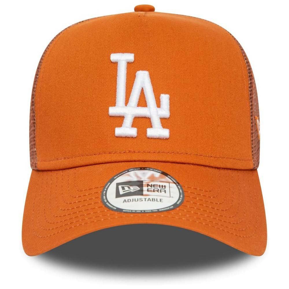 New Era Regulowana czapka z daszkiem Trucker - Los Angeles Dodgers Earth, brązowy, jeden rozmiar