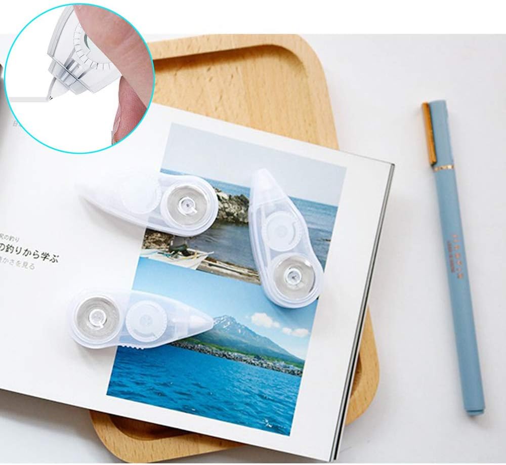 10 Pack Correction Tape Mini White Out Tape Cute Writing Tape for School Kids Students : Office Products