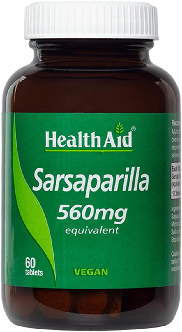 HealthAid Sarsaparilla 560mg 60 Tablets