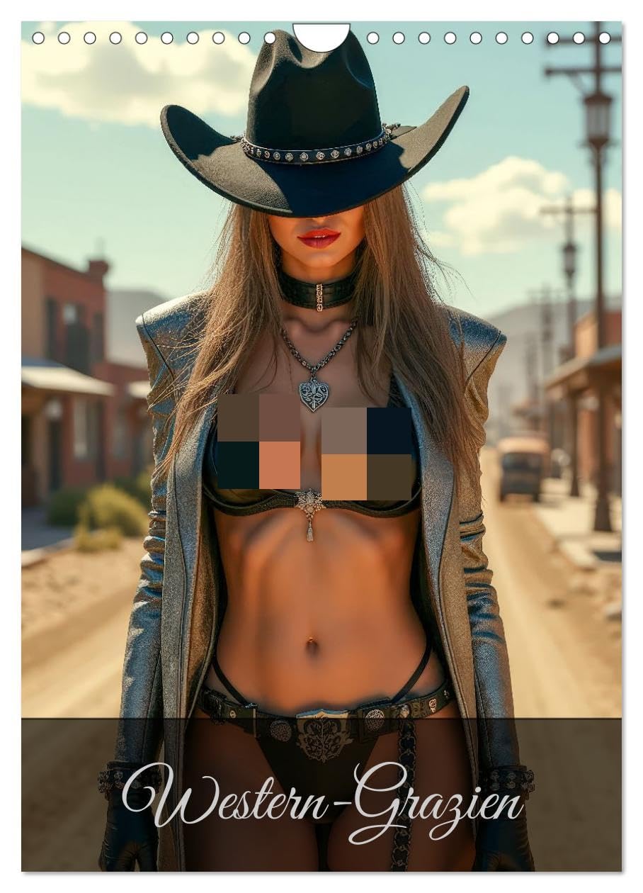 Western graces UK-Version (Wall Calendar 2026 DIN A4 Portrait), CALVENDO 12 Month Wall Calendar