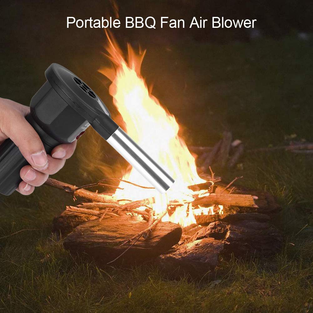 Yosoo Health Gear Ventilatore per barbecue portatile, Ventilatore di aria calda per barbecue elettrico per esterni