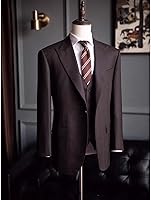 Vista 6 de Maniquí masculino de torso con forma de maniquí con soporte de madera maciza retro, maniquí de ropa ajustable de altura de 73 pulgadas