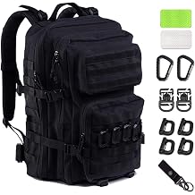 Black Tactical Backpack, Military Backpack, Molle Backpack