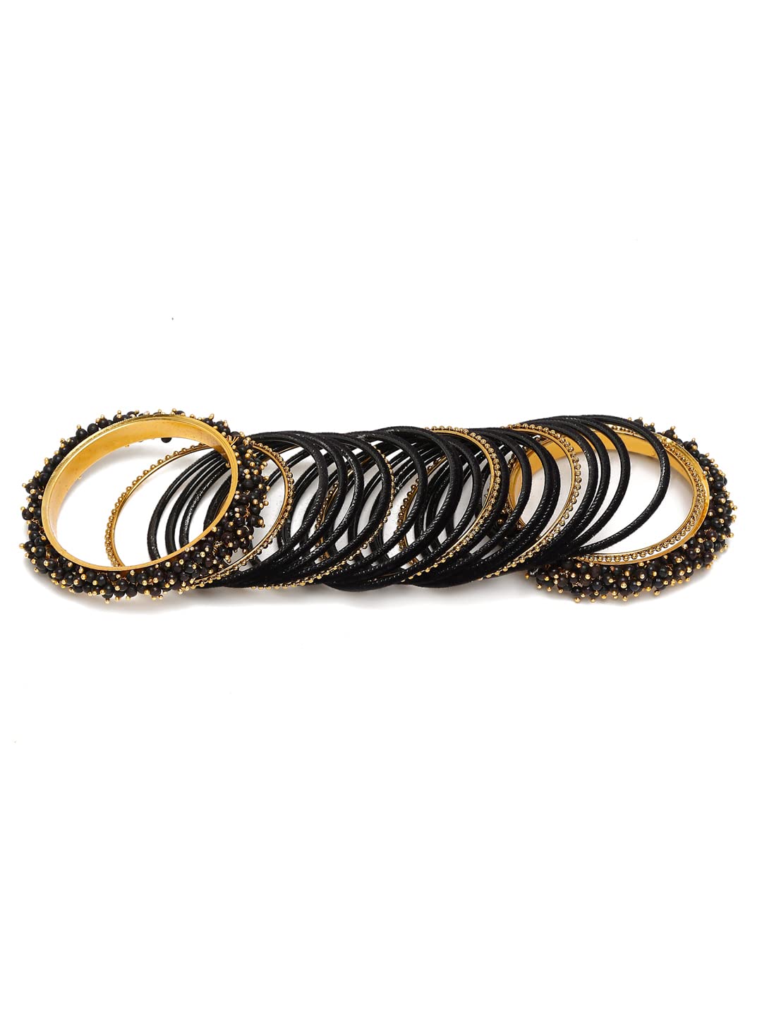 Plated Set of 23 Stylish Traditional Bangles
