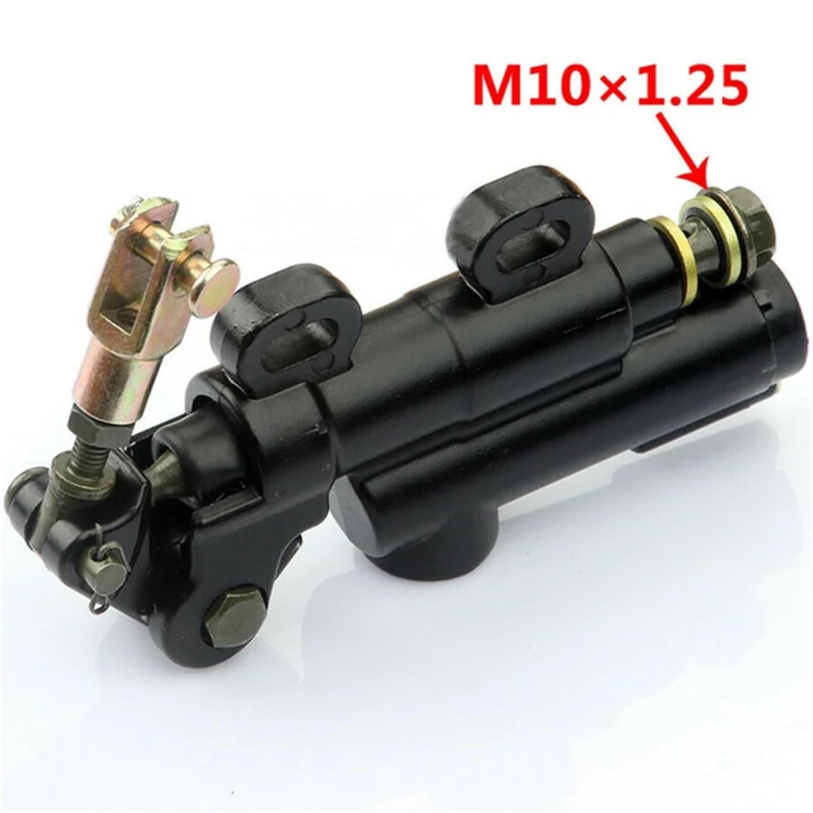 2 szt. Uniwersalna pompa hydrauliczna hamulca tylnego motocykla pasująca do Suzuki, pasuje do Kawasaki ATV, quada i crossa mpa hamulcowa motocykla Tylny cylinder hamulcowy