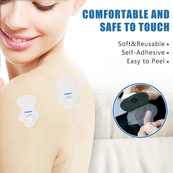 20 Pcs Replacement Pads Compatible with Omron TENS Units PM500, PM400, PM3030 & More