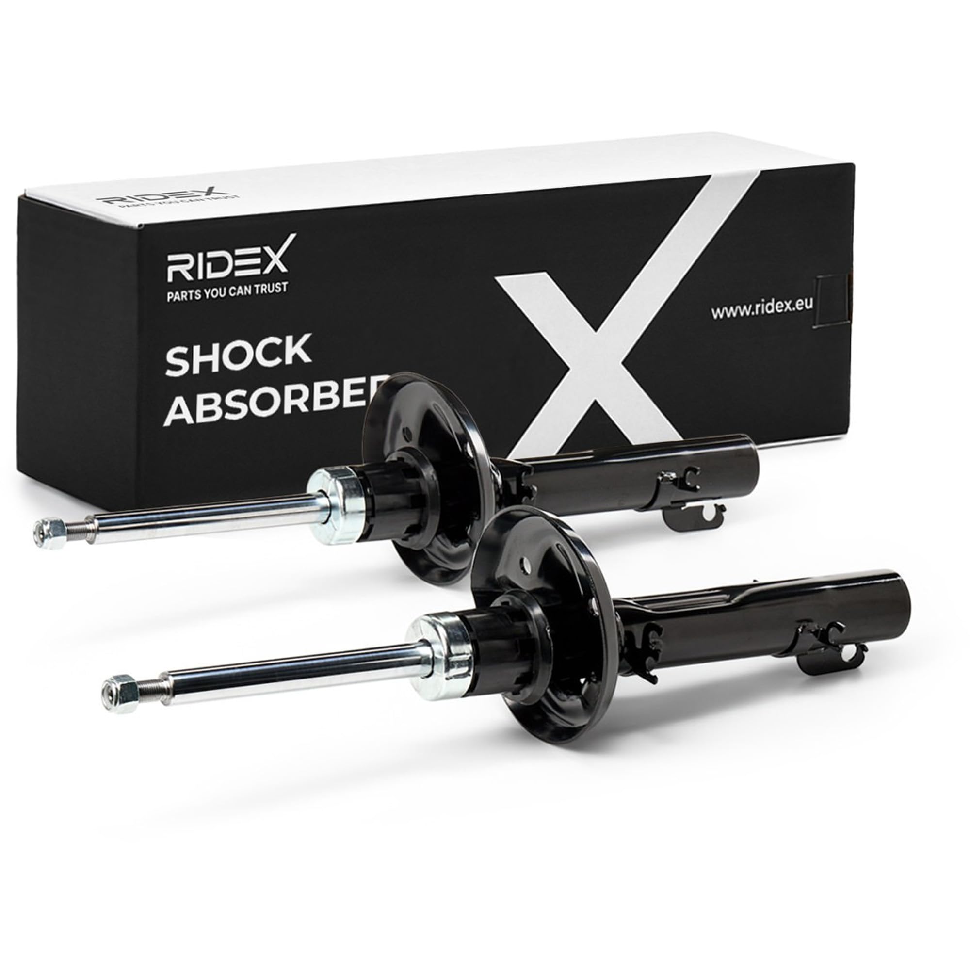 RIDEX 854S1527 2x Amortiguador Delantero Compatible con VW Golf 4 Hatchback 1J1