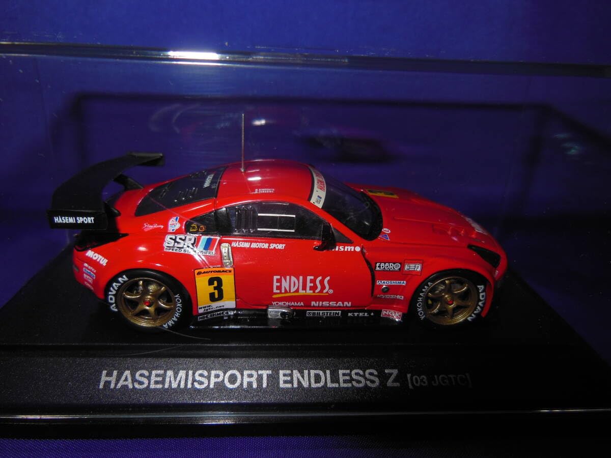Amazon | 1/43 EBBRO×トミカ限定 日産 Z33 ハセミモータースポーツ
