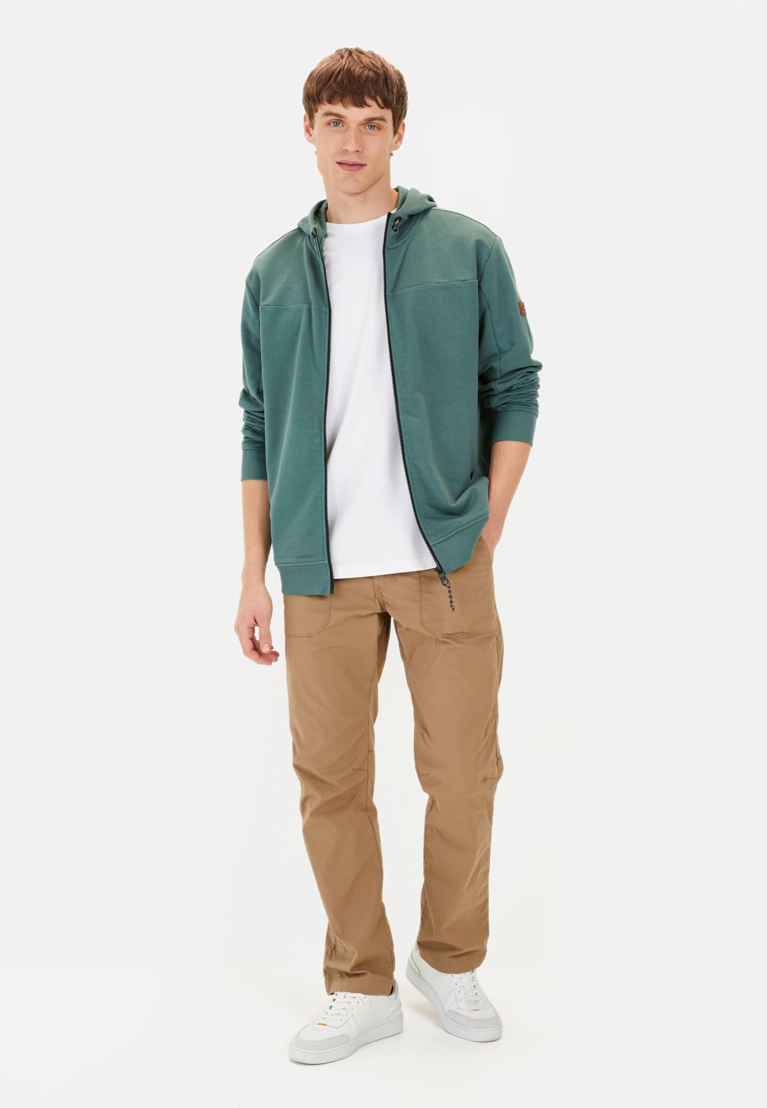 camel active Herren Sweatjacke mit Kapuze