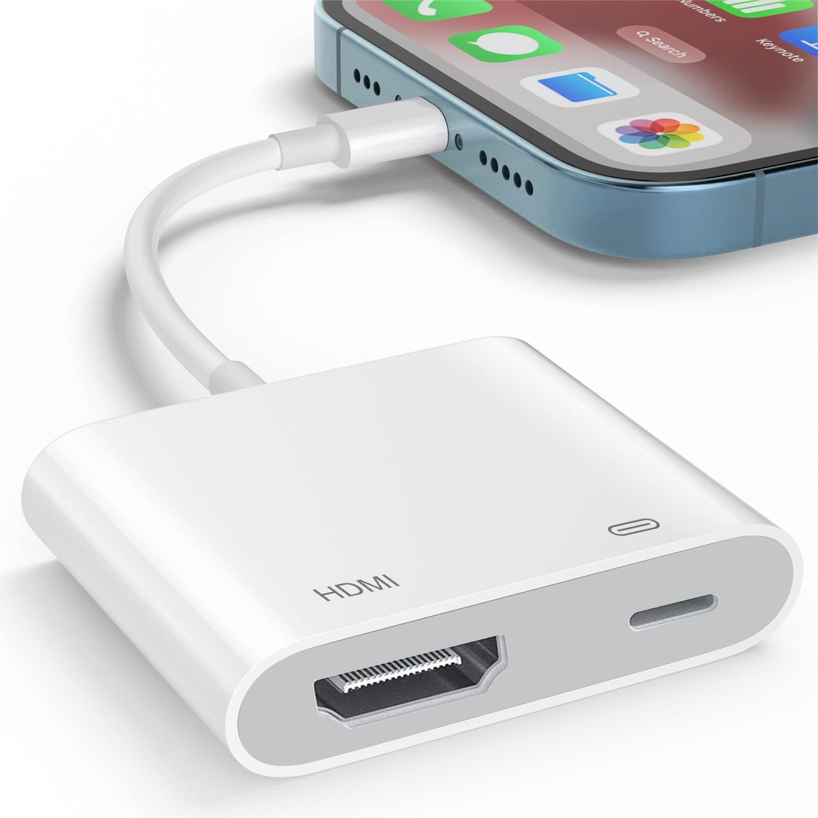 Adapter Iphone 8 Kopfhörer Und Laden Original 3 in1 HDMI OTG Adapter für iPhone, iPhone Digital AV 1080P HDMI Adapter